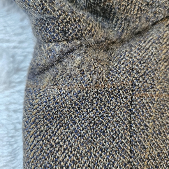 Oscar De La Renta mens 40 brown crosshatched sports jacket - Picture 9 of 9